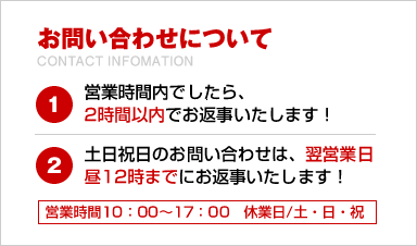 お問い合わせについて